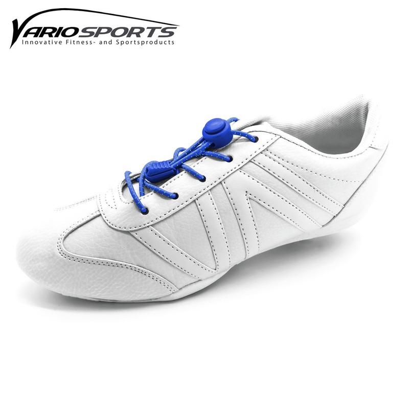 Elastic Flat or Quick-Release Shoe Laces Alternative to Traditional Shoe