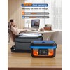Luckit Cordless Electric Lunch Box for Adults, 16000mAh Battery-Powered Heated