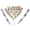 ACZCR 114pcs Oil Pan Drain Plug Repair Kit