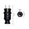 feletec Schuko Plug 230 V Power Plug for Outdoor Use