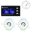 KETOTEK Thermostat Hygrostat Socket Digital with Day/Night Timer, Temperature Controller,