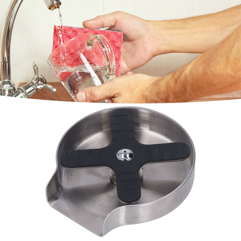 Kitchen Sink Glass Rinser High Pressure Automatic Cup Washer with