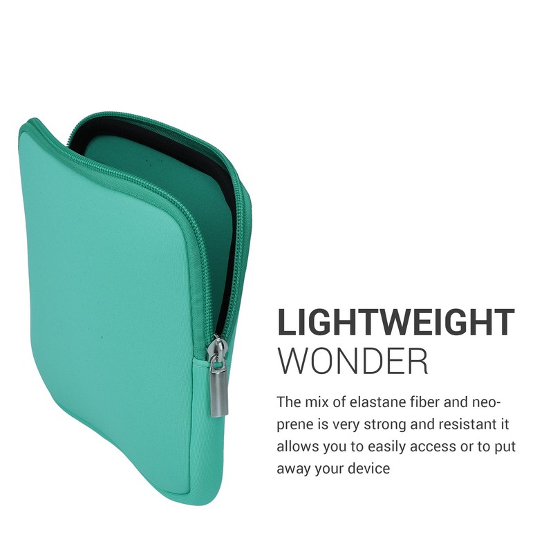 kwmobile Protective Case for eReaders Neoprene Case Cover Case Mint