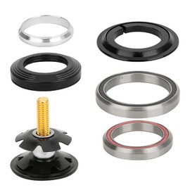 Bike Headset Headsets 42mm/1.7in 52mm/2in Mountain Bike Tapered Straight Tube Fork Headset Bearing Accessories Thread Headset Bicycle Headset Bearing