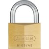 ABUS Padlock Brass 65/45 - Cellar Lock, Locker Lock and