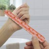 Cute Peaches and Stripes Pattern Double-Sided Nail File Emery Board