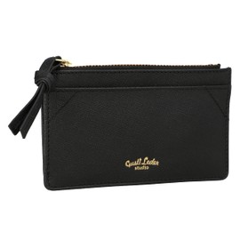 Gusti Tinka Leather Wallet, Key Case, Wallet, Small Wallet, Small Wallet, Black Leather, black, Classic