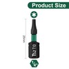 UBESTHS Torx Bit T10, Screwdriver Bits Set 25 Pieces, 1/4