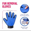 Pet Grooming Gloves for Dogs & Cats – Deshedding Brush