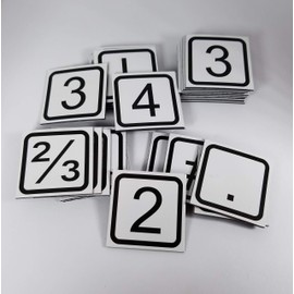 Number Magnet Symbol Set