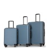 YLIEHS Travel in Style with 3 Piece Lightweight Luggage Set,