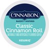 Cinnabon Classic Cinnamon Roll, Single-Serve Keurig K-Cup Pods, Flavored Coffee,