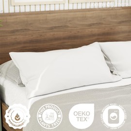 20x30 Pillow Insert Pillows Queen Size set of 1 for Side Sleeper Pillow by Looms and Linens pillows American Made Pillow 20 x 30 inch Sleeping Pillow Insert for Bedroom