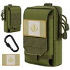 IronSeals Molle Pouch Multi-Purpose Tactical Compact Water-Resistant Utility Pouch with