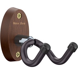 Guitar Hanger, Wall Hanging, Guitar Hook, Stable, Space Saving, Guitar Holder, Easy Installation, Suitable for Guitar Bass, Ukulele and Other Instruments