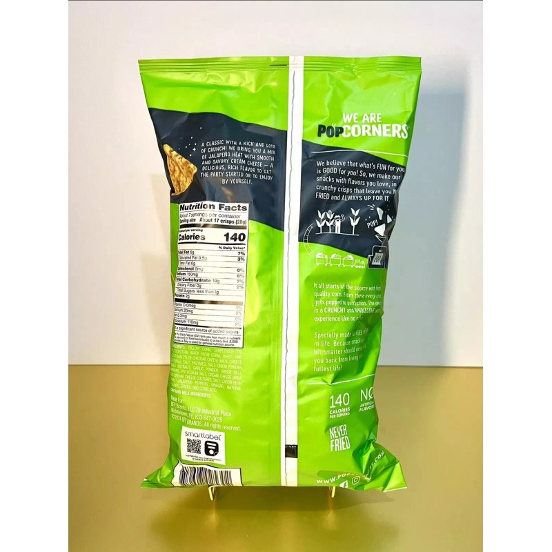 PopCorners New Limited Edition Popcorners Jalapeño Popper Cream Cheese Kettle