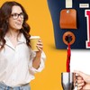 CORK & VINE Wine Tote Bag, Insulated Leakproof Wine Cooler