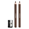 Covergirl Delineador Cejas Duo Cafe Brown Lapiz Sacapuntas