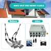 GXELZK Hardcover Solar Combiner Box with 4 Strings, 80 A