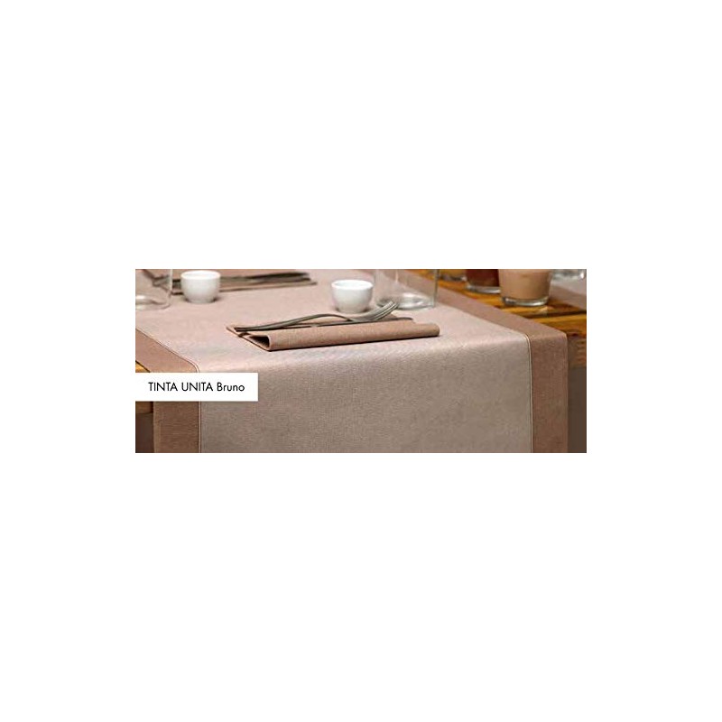 Ventidue Napkins Tinta Unita brown, high quality, fabric-like, 40 x