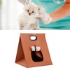 Felt Cat House Removable Washable Folding Integrated Felt Cat Sleeping