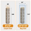 Heavy Duty Rug Storage Bags for 8' x 10' Rolled