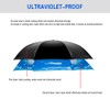 SIEPASA Spar. Saa Double Layer Inverted Umbrella with C-Shaped Handle,