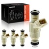 A-Premium Inyectores de combustible compatibles con Escort 1997-2002 Mercury Tracer