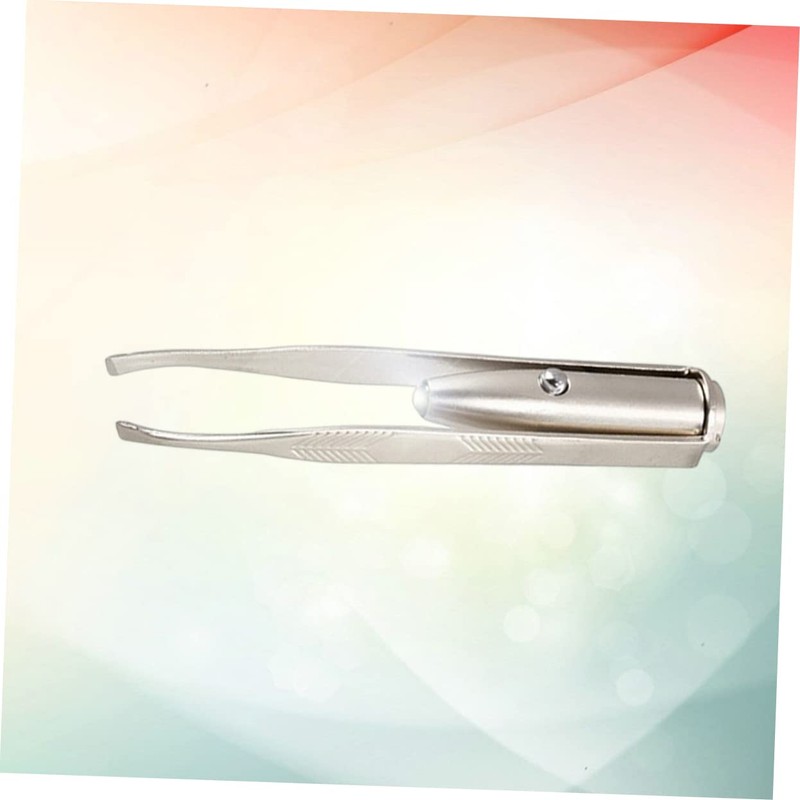 Gatuida Creative Led Eyebrow Tweezer with Light for Precise Hair