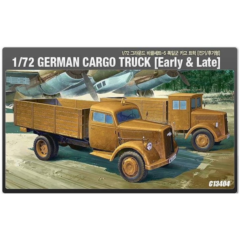 Academy 120116 493404 1/72 Deutscher LKW E/L, Verschieden