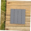 Operitacx Interlocking Plastic Wood Deck Tiles for Patio Balcony Garden