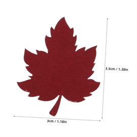 jojofuny 100Pcs Thanksgiving Party Confetti Festival Maple Leaf Confetti for Thanksgiving Decorations for Table Scatter and Celebration Activities