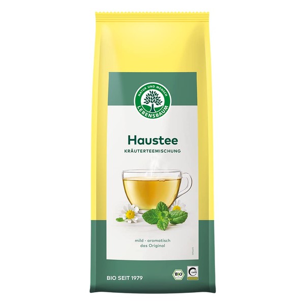 LEBENSBAUM Tee Haustee lose, Bio-Tee mit mild-aromatischem Geschmack, Kräutertee lose,