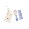 TEK - Wallet kit: small oval brush and small comb