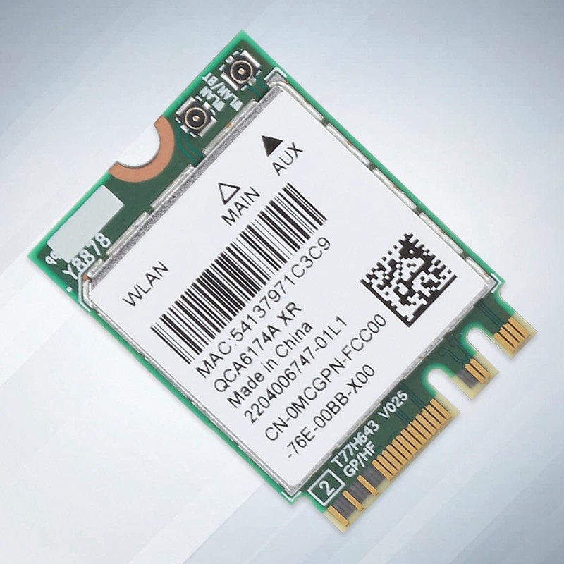 Network Card, 2.4G/5G Bluetooth WiFi Card with NGFF/M.2, Portable High