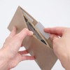 [Wrinkles] Flat Wallet, Paper Washi (Black)
