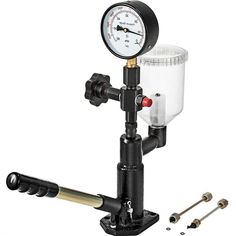 Vevor 400Bar 6000PSI Diesel Fuel Injector Tester Diesel Injector Nozzle
