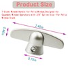 T-Crank Window Handle for Pella/Andersen Casement Window Crank (4 Pcs