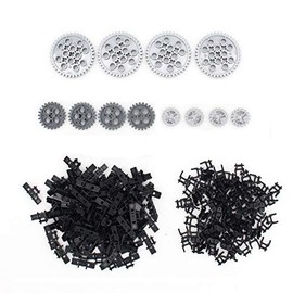 Building Blocks Parts Tank Track Wheels Treads Chain Links Motorcycle Car Accessories Toys for 6-12 Years Old Boys Girls Kids Gift (212 Pcs Tank Track)