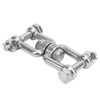 2Pcs Anchor Swivel Shackle, 304 Stainless Steel Swivel Shackle, Rotating