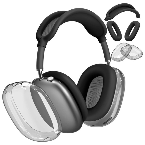 Case for Airpods Max Headphones,Sweatproof Accessory,Easily Washable,Anti-Scratch Protective Kit for