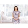 NY Threads Women's Hospital Gown Soft and Stylish Patient Gown,