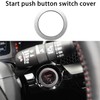 LOCOY Air Conditioning Vent Knob Cover for Honda Civic Accessories