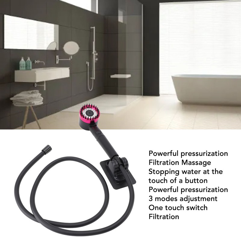 Filtered Shower Head with Handheld High Pressure Water Flow 3