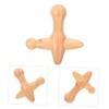 minkissy Portable Wooden Acupoint Massage Stick Pelma Massager for Whole