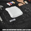 QeeLink Professional Grade Chef Apron for Kitchen, BBQ and Grill