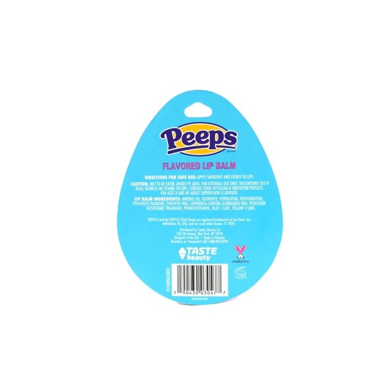 Peeps (1) Easter Candy Flavored Lip Balm - Cotton Candy