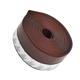 Draught Excluder for Doors and Windows 3 Metres Long (25mm, Brown)