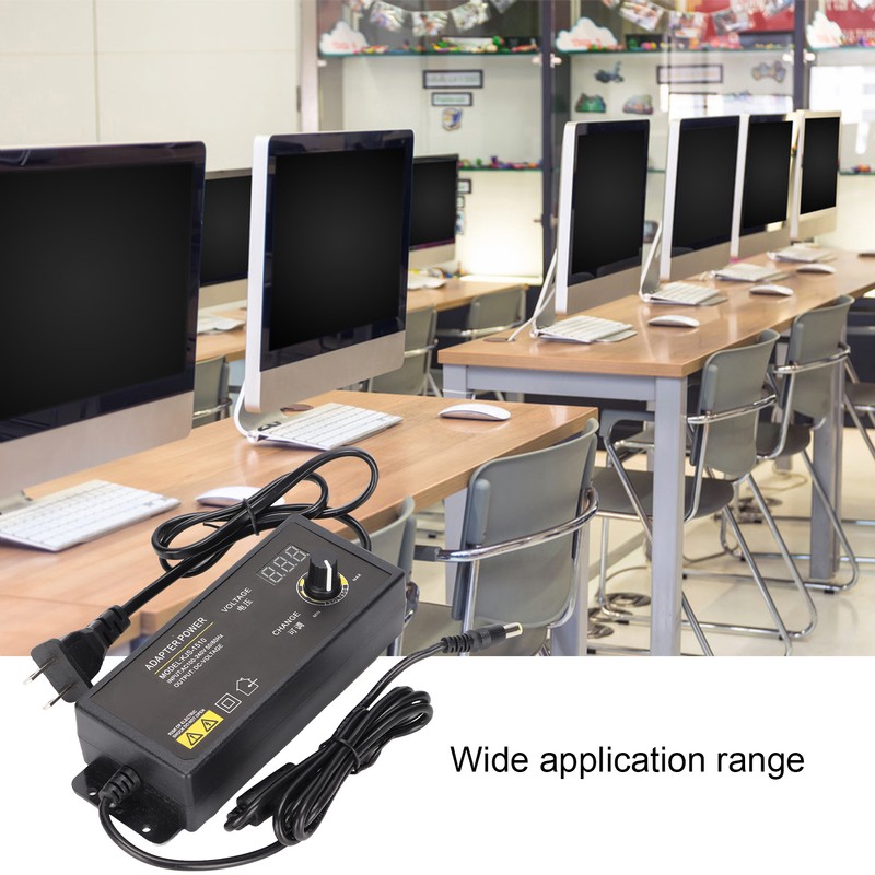 Power Adapter Adjustable Voltage Speed Regulation 90W 2.5A 3-36V LED