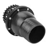 Foot Valve Black PVC Low Pressure Flat Check Valve for